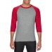 Anvil Adult Tri-Blend 3/4 Sleeve Raglan