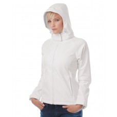 B&C Womens Hooded Softshell