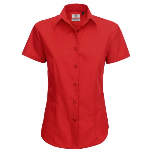 Ladies' Smart Short Sleeve Poplin Shirt | Wolverhampton